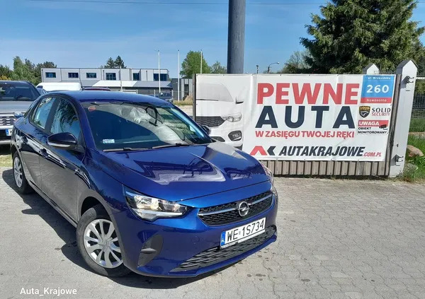 opel corsa Opel Corsa cena 49900 przebieg: 65000, rok produkcji 2020 z Jeziorany